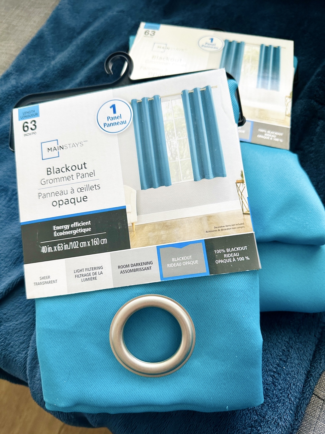Blackout Curtains – Brand New! $20 for both panels
