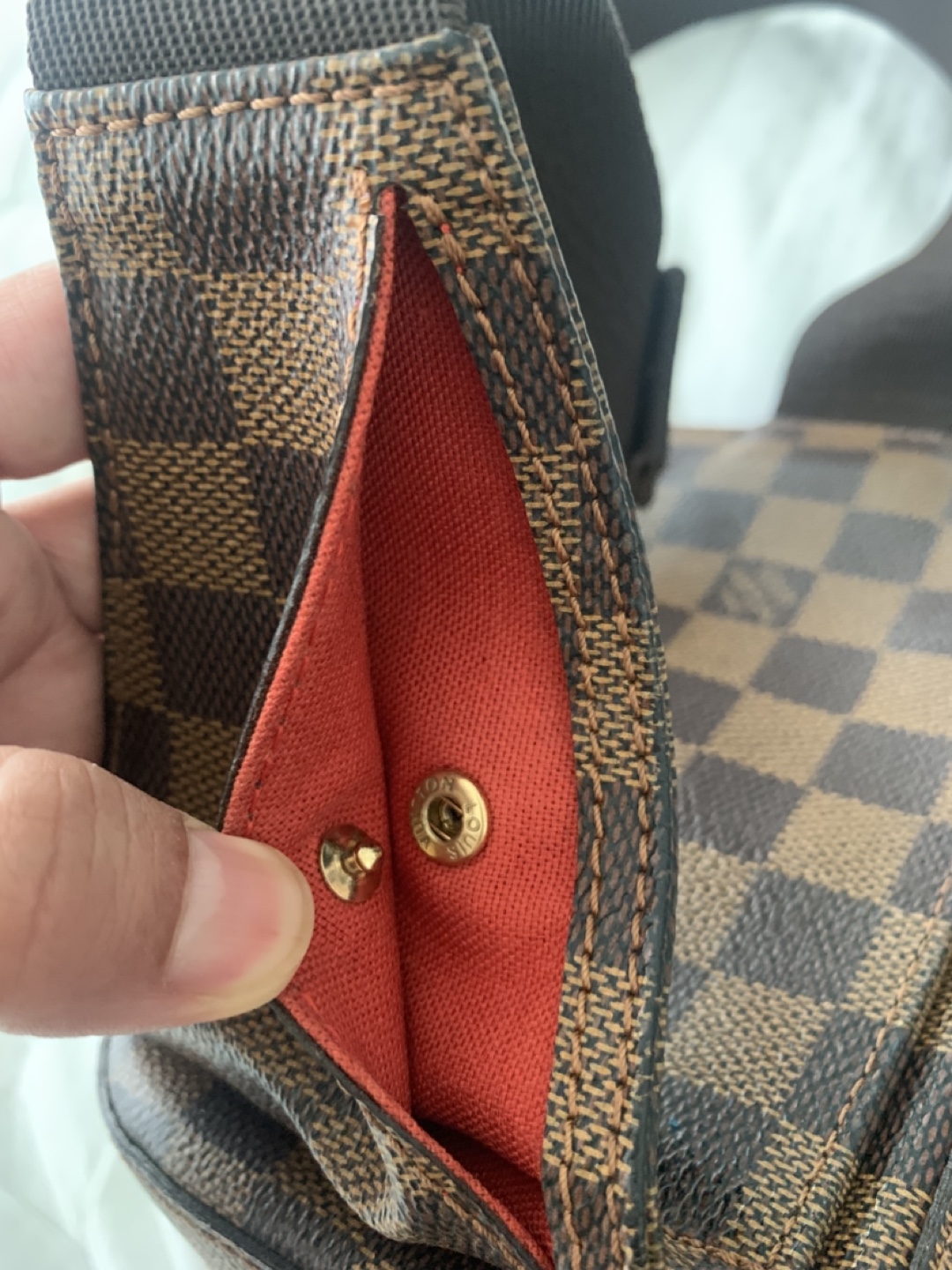 Louis Vuitton Damier Ebene Avenue Sling Bag - photo 4