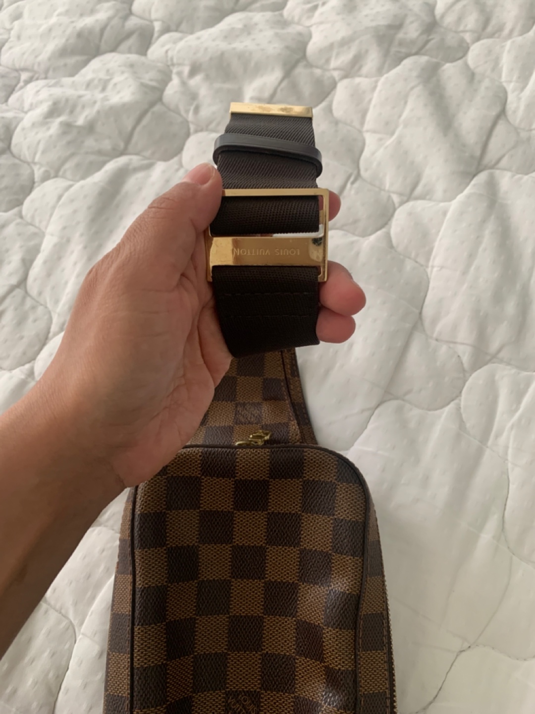 Louis Vuitton Damier Ebene Avenue Sling Bag - photo 5