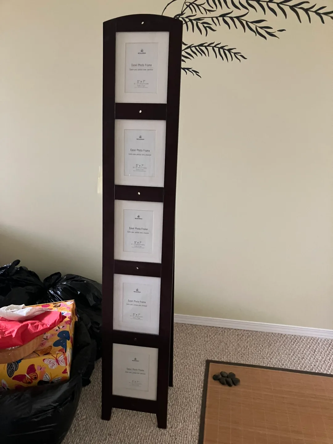 Brown Easel Photo Frame - Holds 5x7 Photos thumbnail