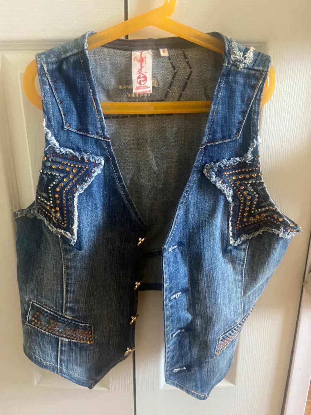Pepe Jeans Denim Vest Size S thumbnail
