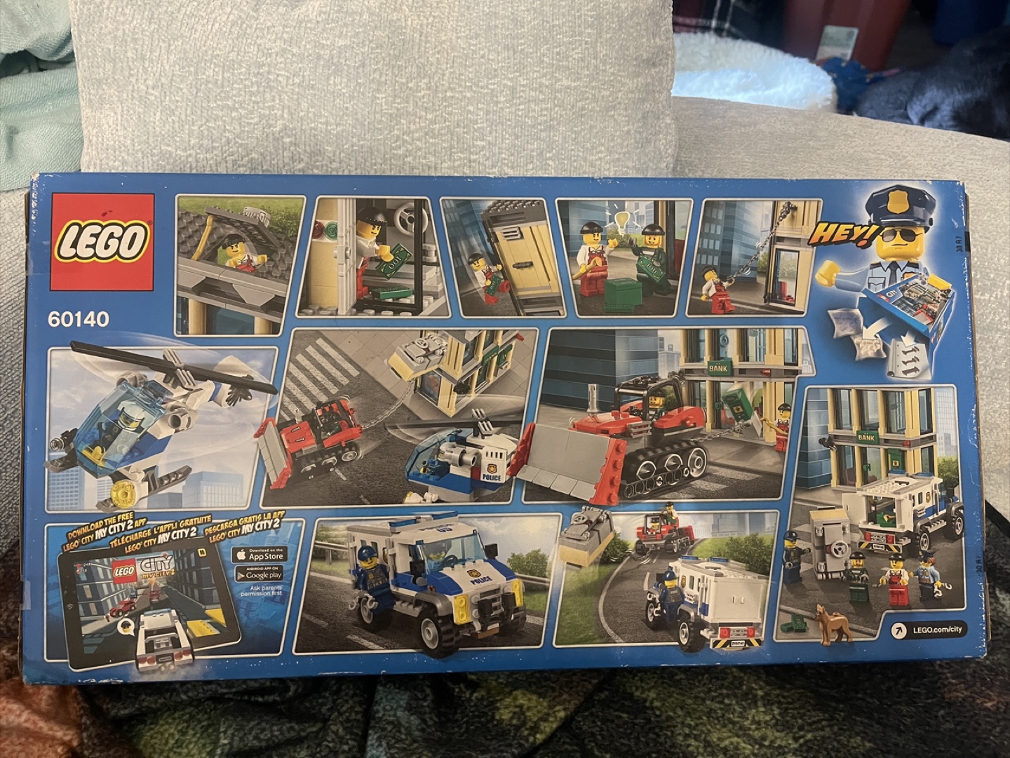 LEGO City Police Bulldozer Break-in 60140 Kit - photo 2