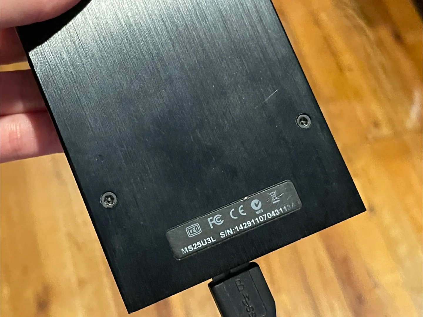 Lacie (1TB) external hard drive image indicator(2)