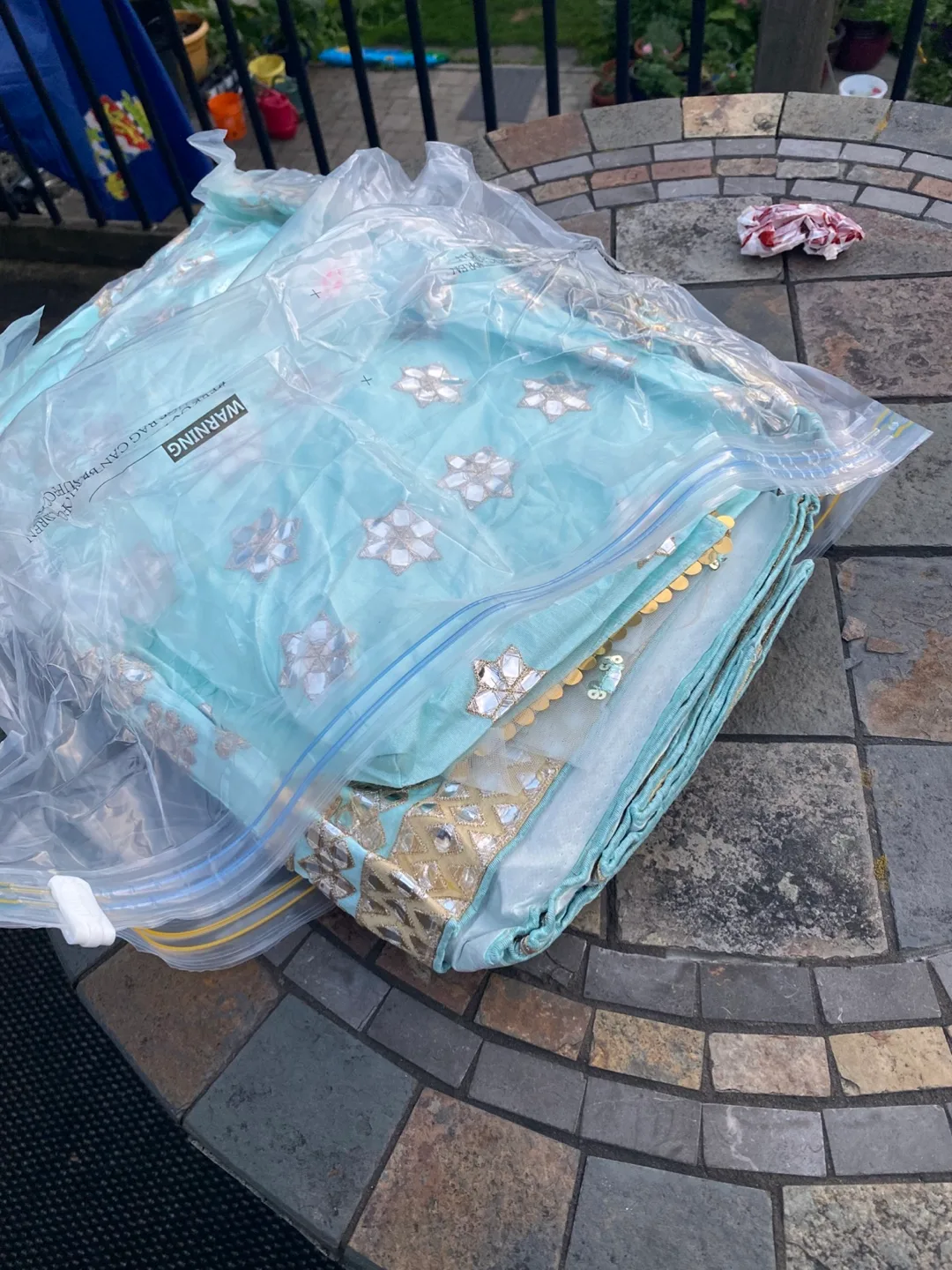 Blue Silk Party Wear Lehenga Choli image indicator(6)