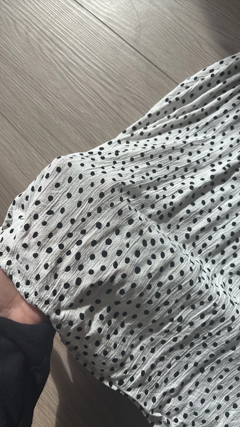 Billabong polka dot mini dress sz XS image indicator(3)