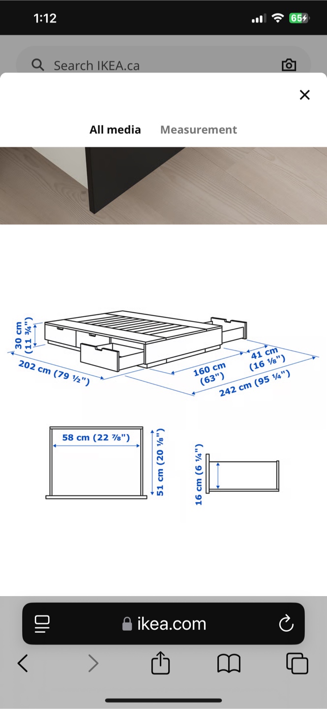 IKEA Malm Bed Frame (Queen) - photo 3