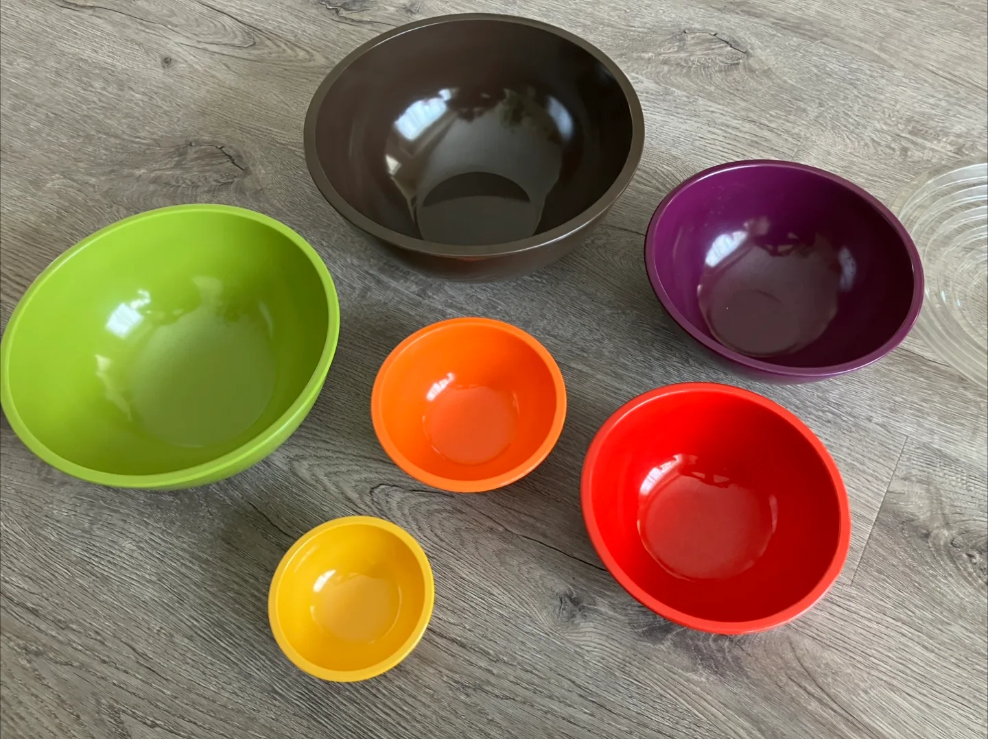 Colorful Nesting Bowls - Set of 6 thumbnail