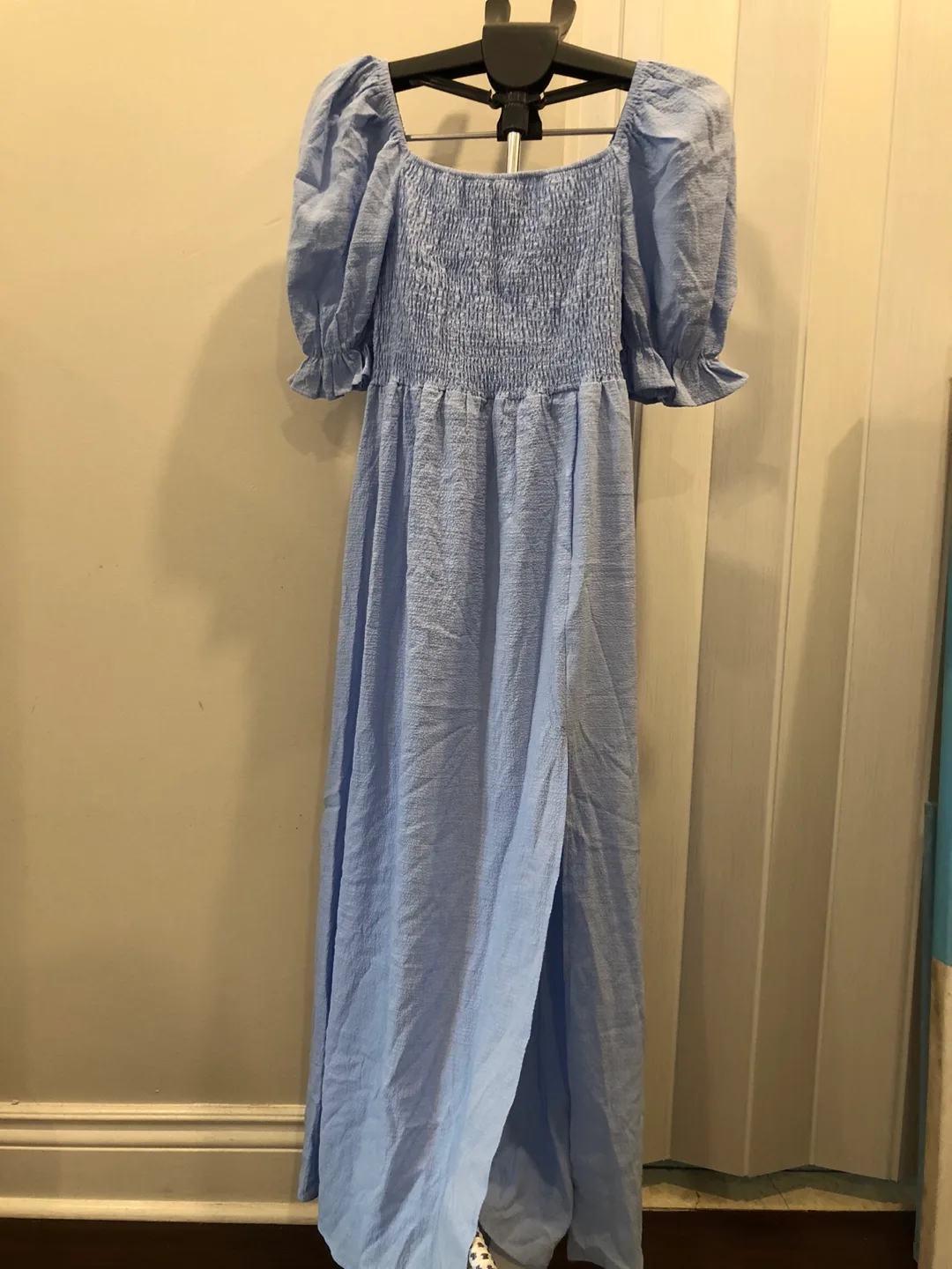 SHEIN Light Blue Maxi Dress - Size L thumbnail