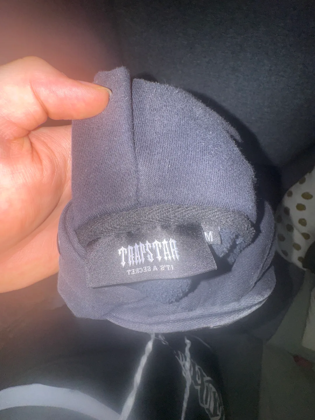 Trapstar Black Hoodie - Size M image indicator(2)