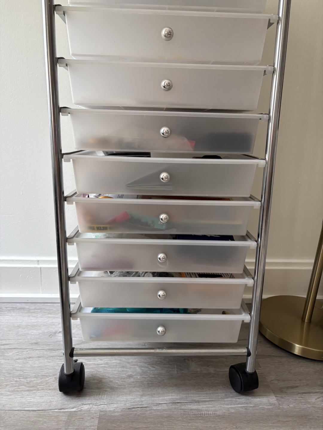 Rolling Cart with 10 Drawers - photo 2