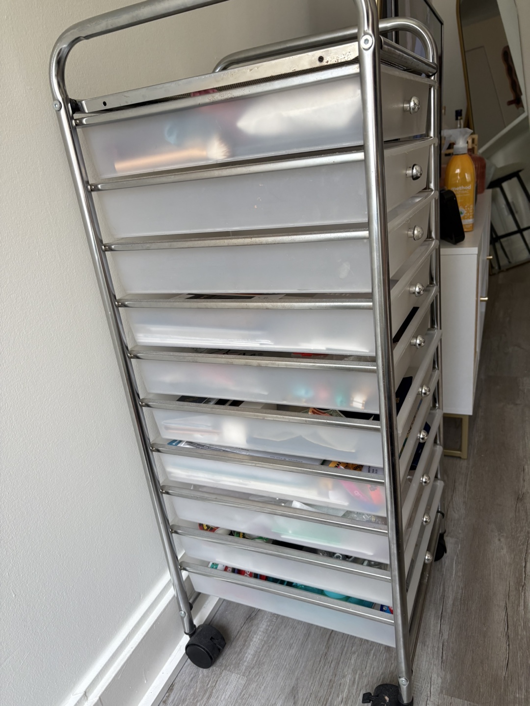 Rolling Cart with 10 Drawers - photo 5