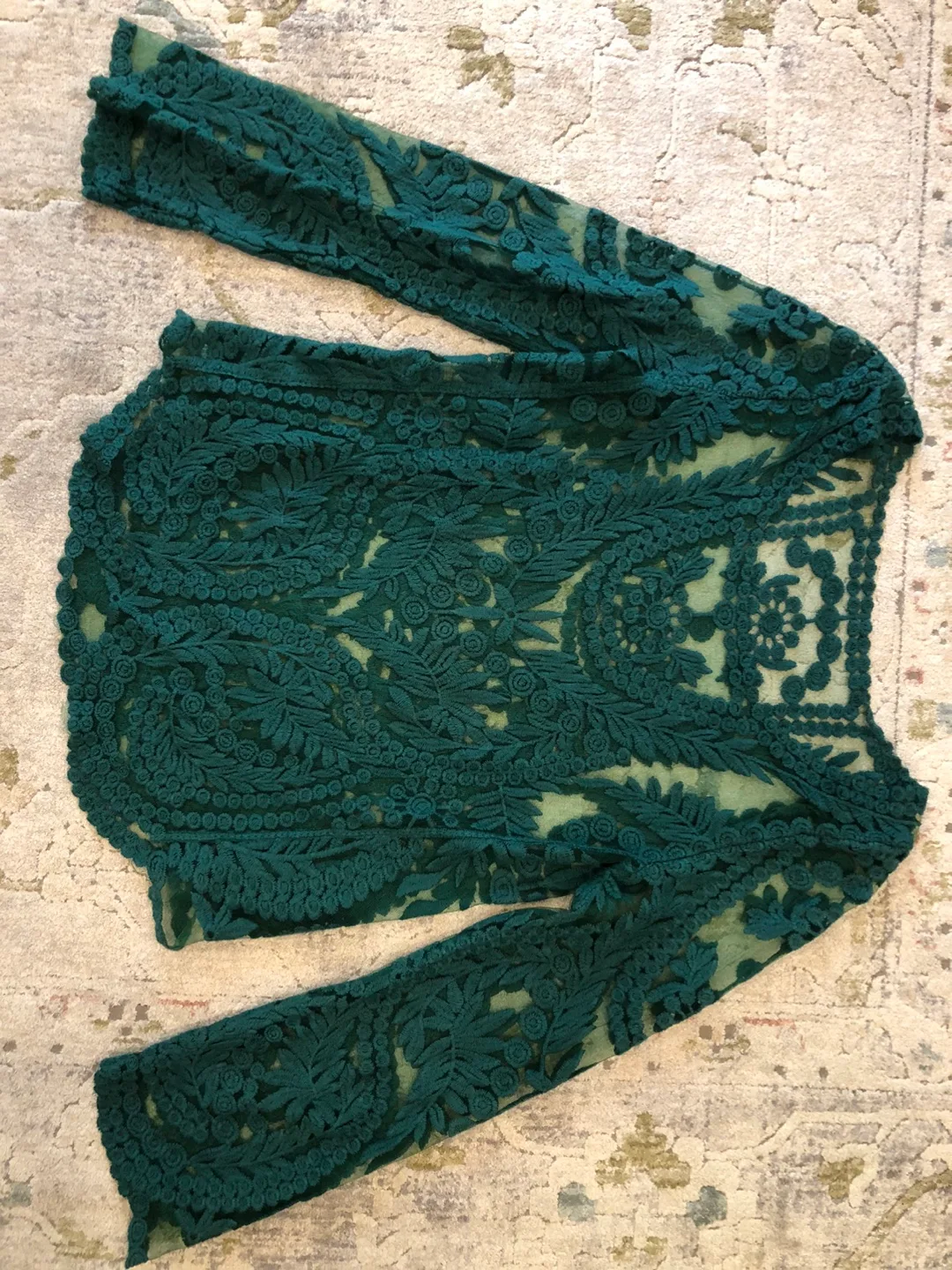 Lace Top - Green thumbnail