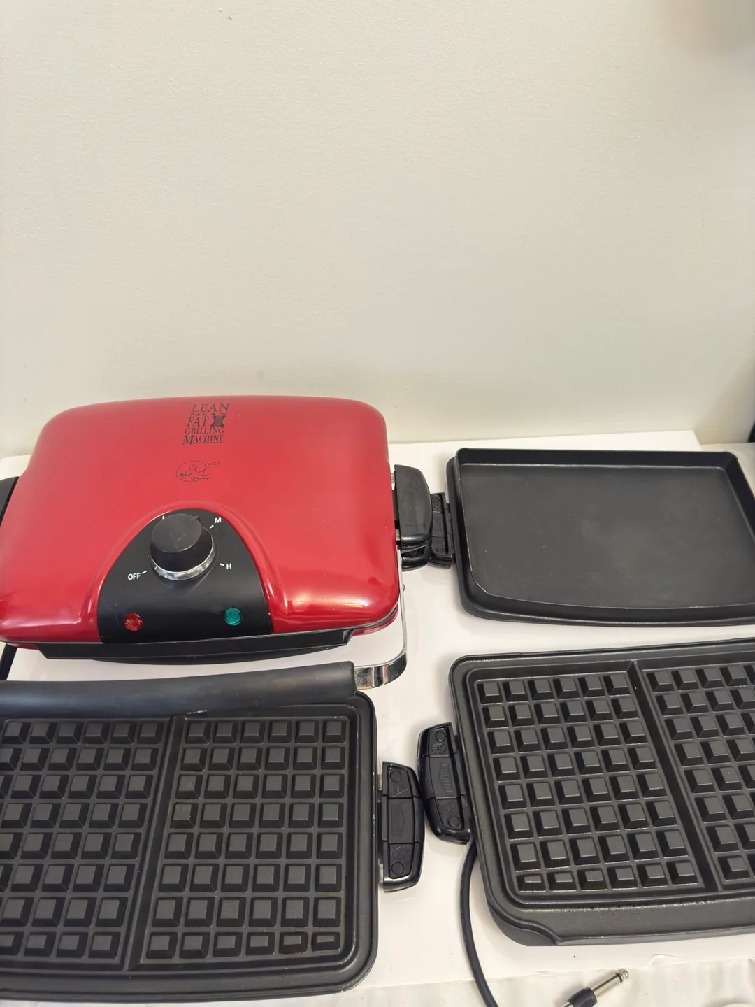 George Foreman G5 Grill with 4 Plates thumbnail