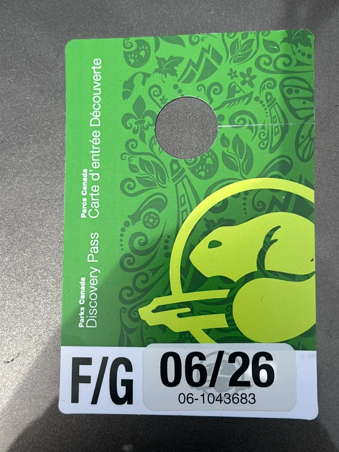 Parks Canada Discovery Pass