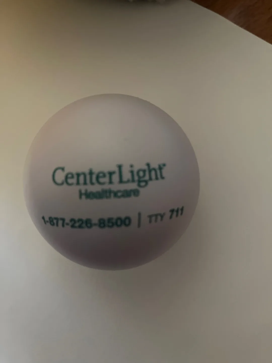 #Freecycle CenterLight Healthcare Stress Ball thumbnail