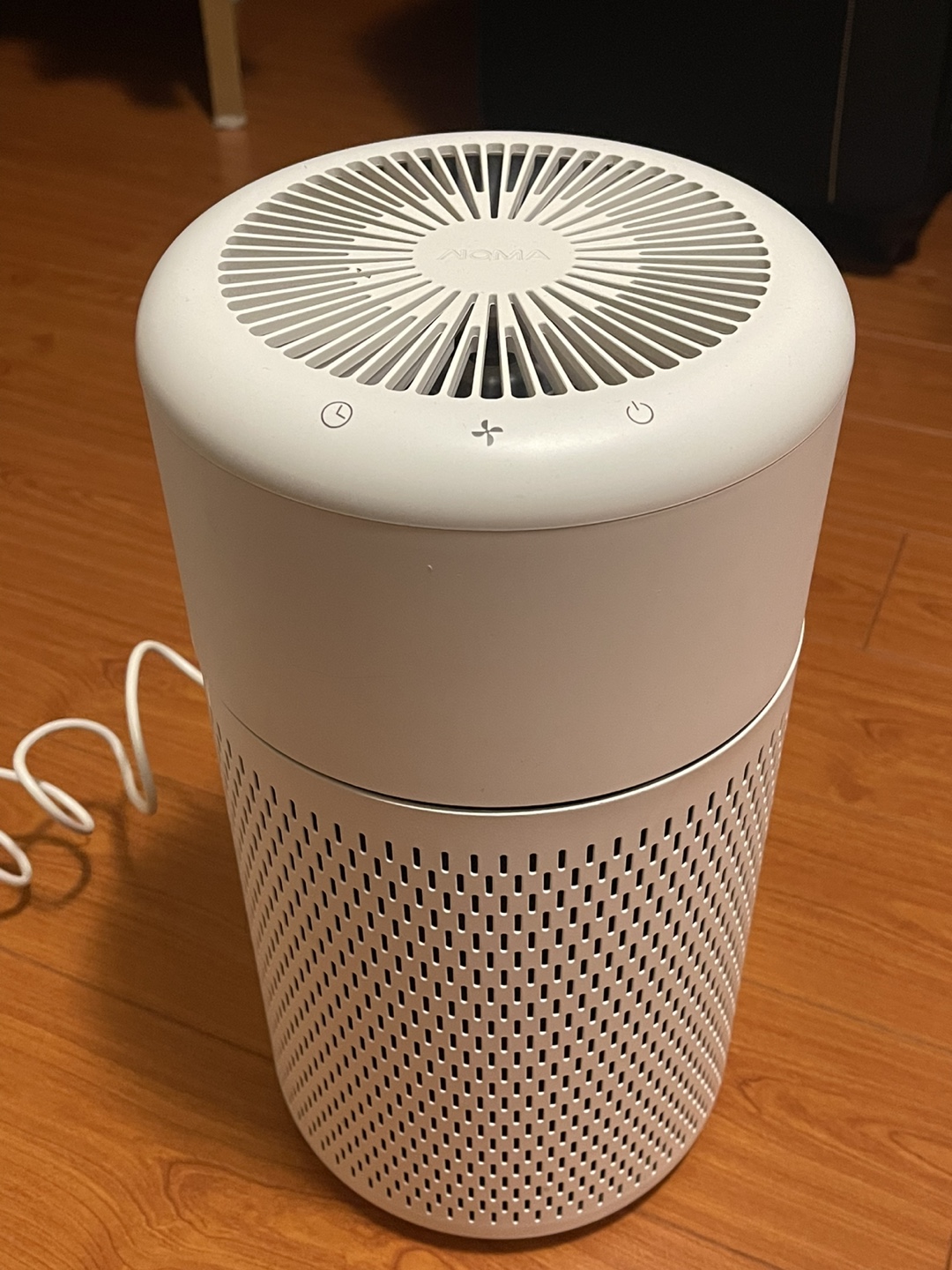 NOMA True HEPA Small Air Purifier washable filter - White