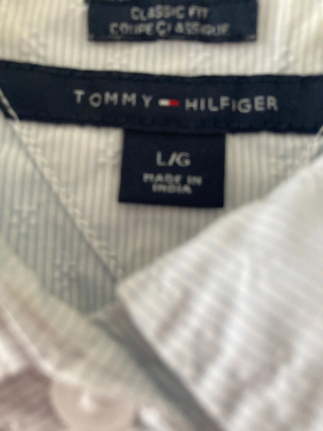 Tommy Hilfiger Classic Fit Shirt - Size L image indicator(4)