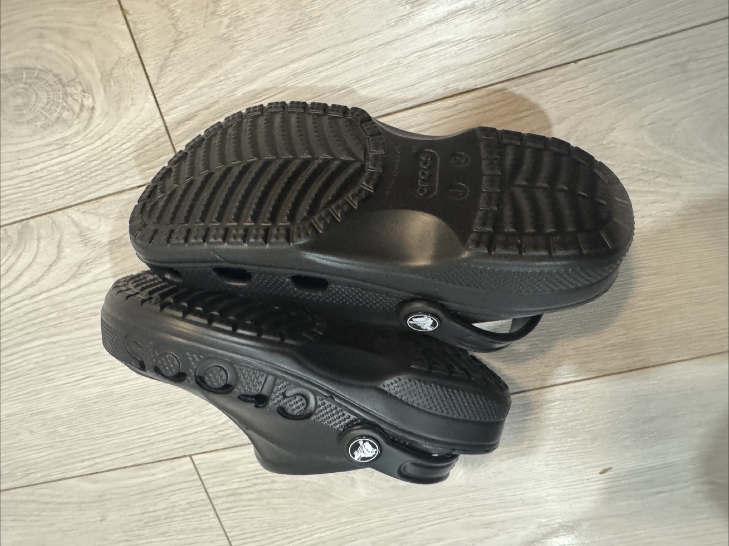 Kids’ Baya Clogs - Black, Size J2 - photo 2