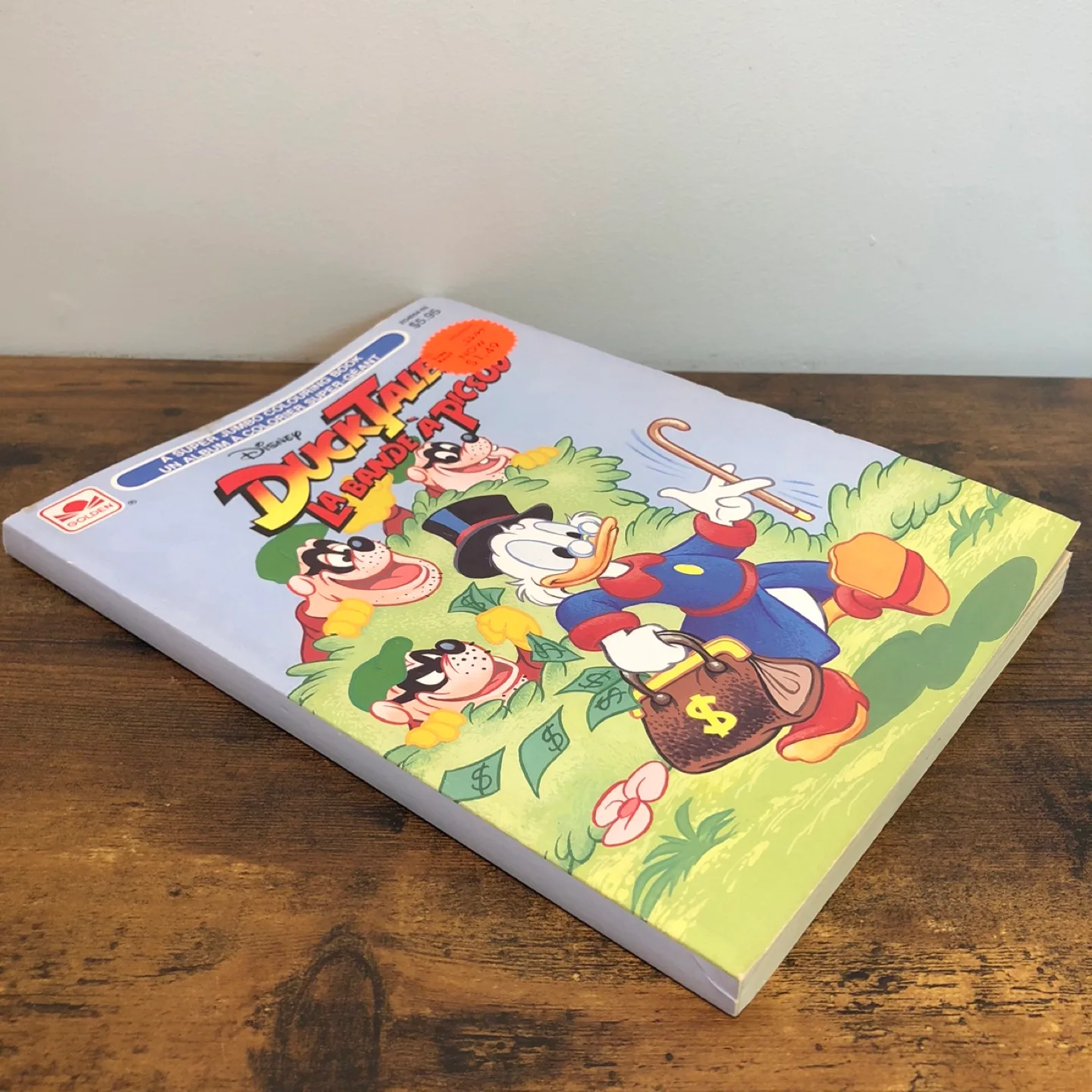 Vintage Disney's DuckTales Super Jumbo Colouring Book image indicator(2)