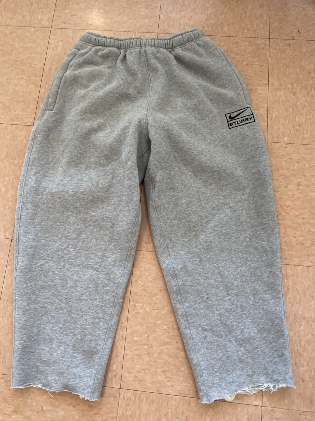 Nike Stussy Grey Sweatpants Size L