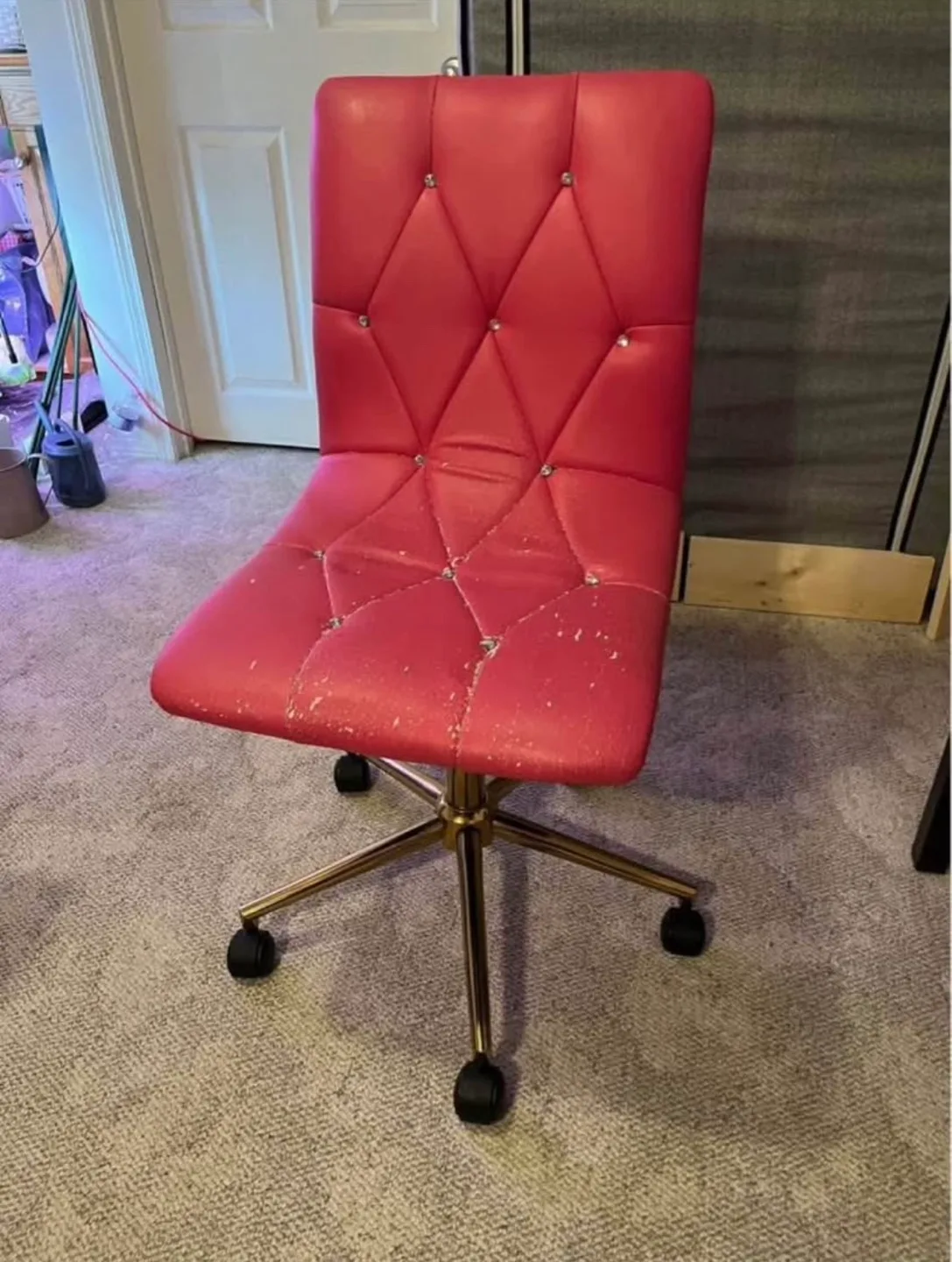 Pink & Gold Badazzled Chair thumbnail