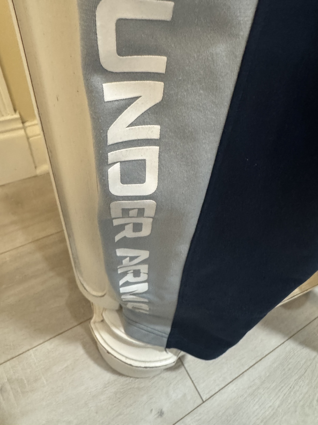Under Armour Navy & Gray Track Pants - photo 5