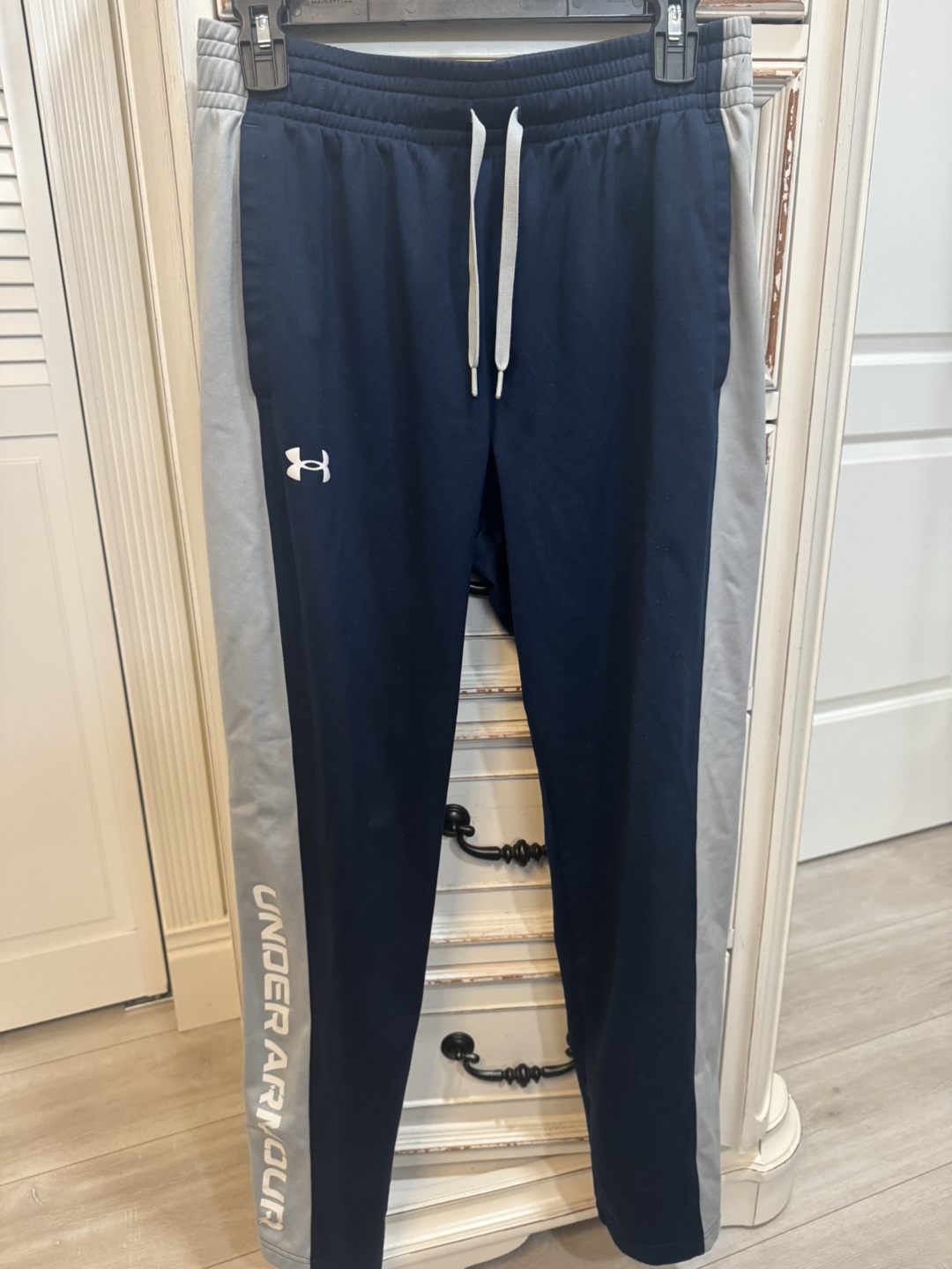 Under Armour Navy & Gray Track Pants - photo 2