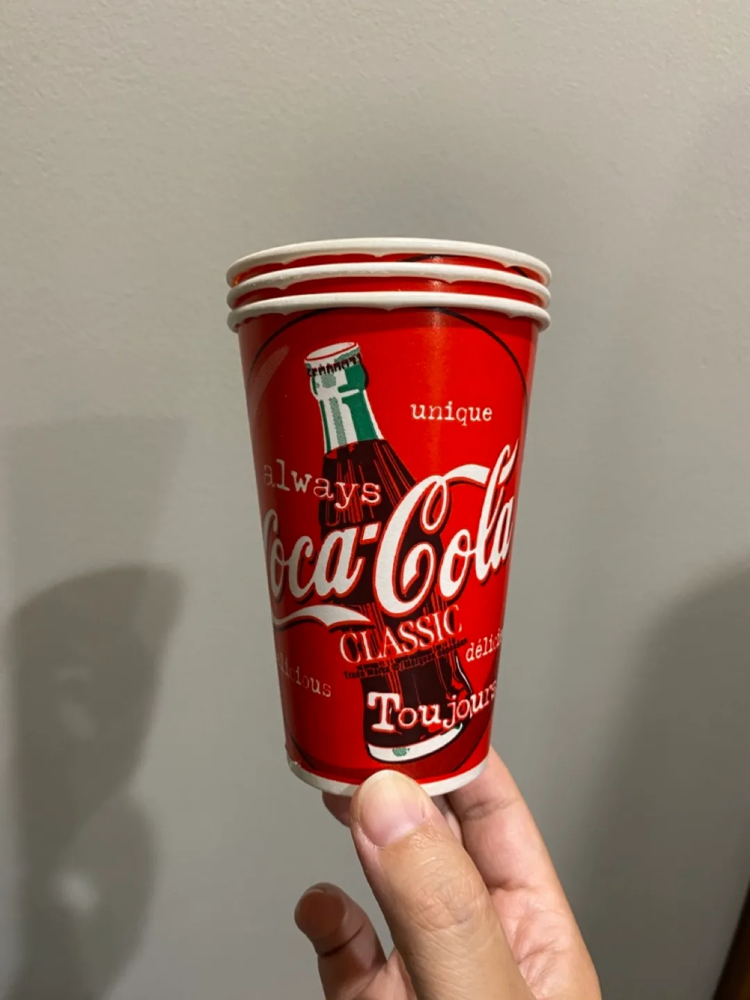 Coca-Cola Classic Waxed Cups #freecycle thumbnail