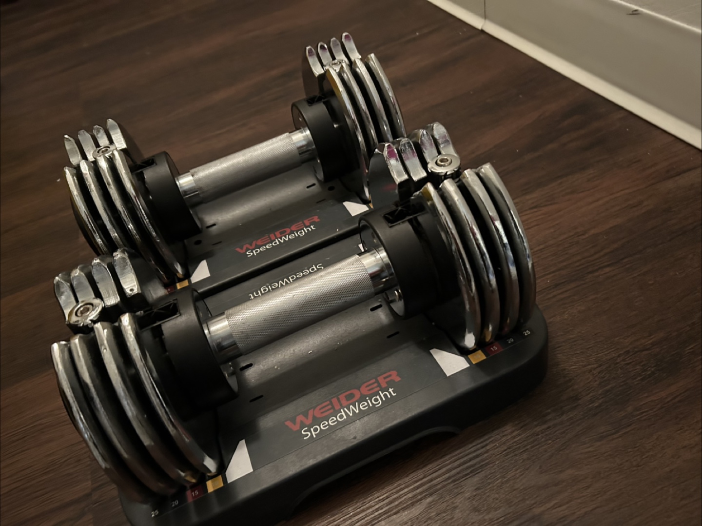 Weider SpeedWeight Adjustable Dumbbells Pair