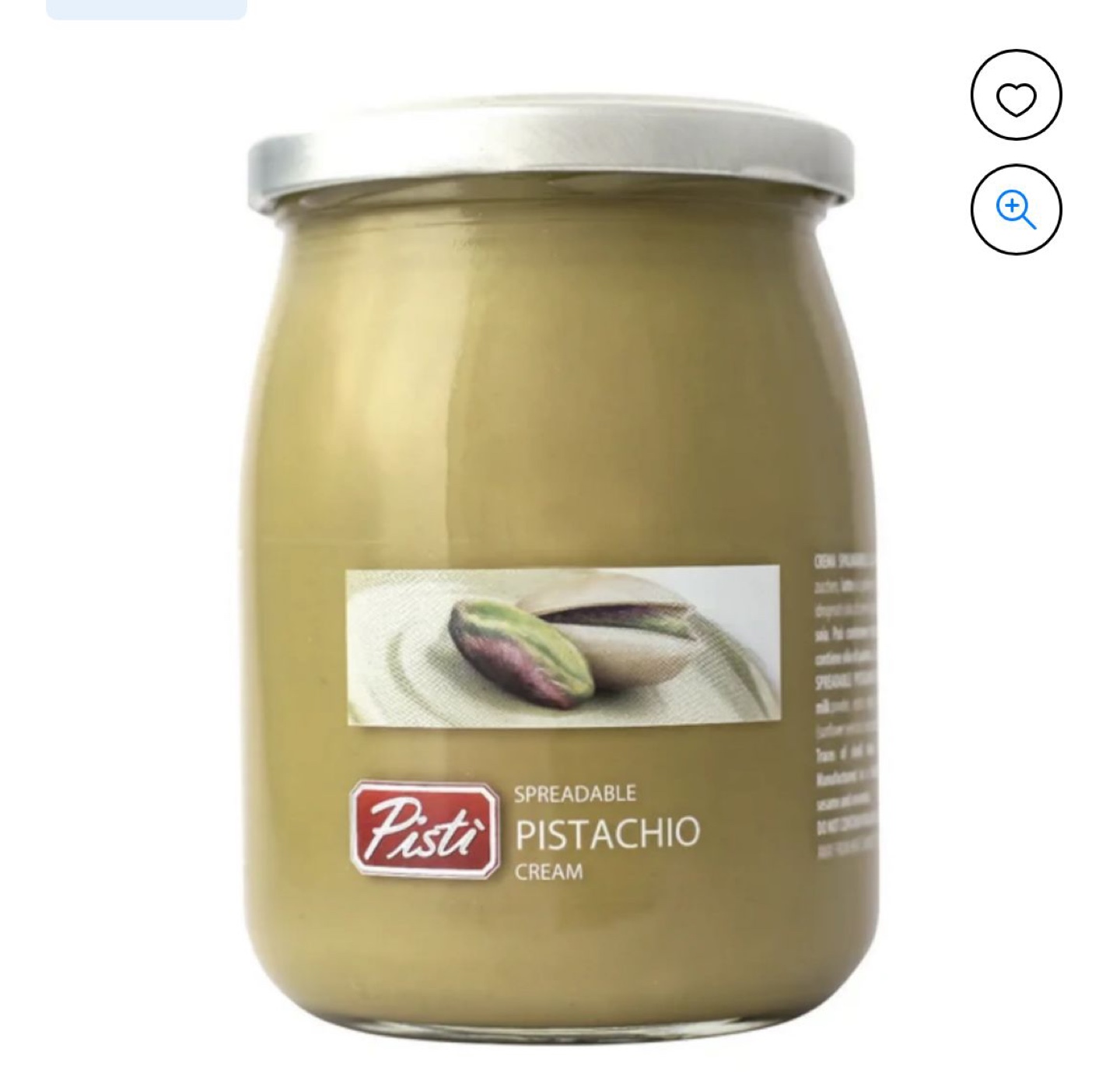 Pisti Spreadable Pistachio Cream, 600g