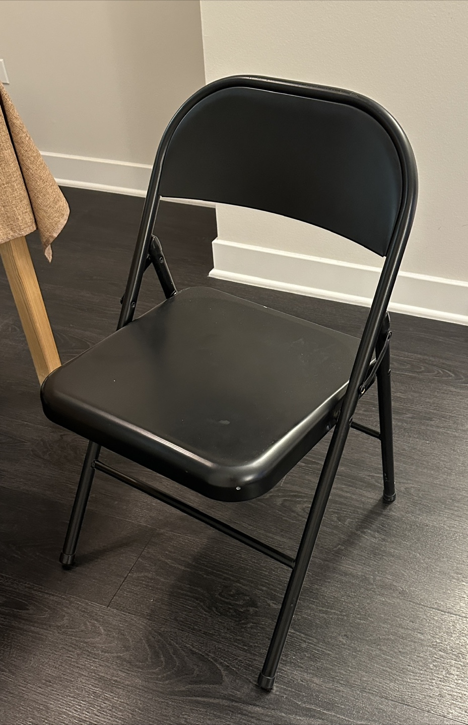 Black Folding Chair set of 4