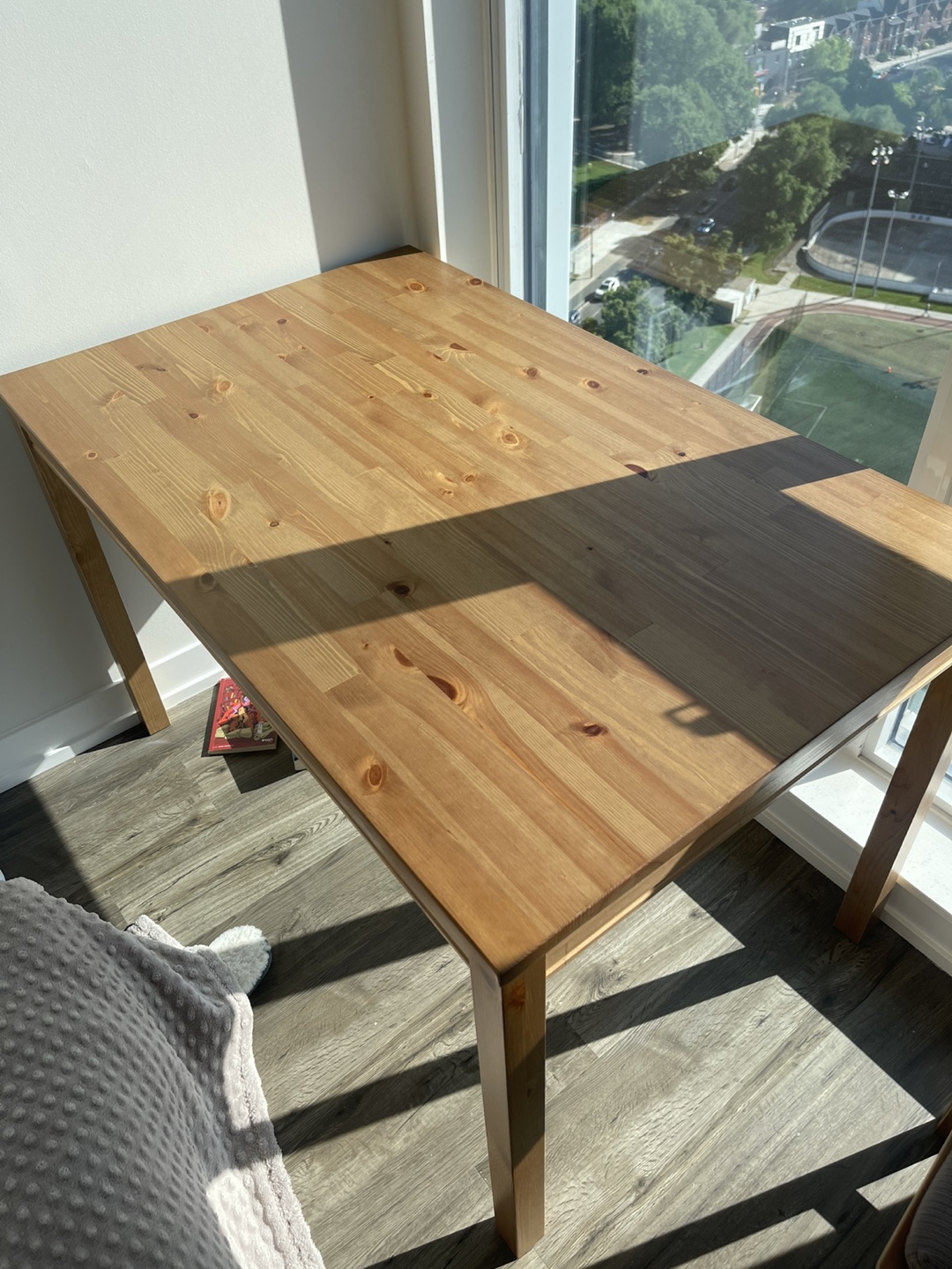 IKEA Dining Table & 4 Chairs - 46 1/2 x 29 1/8"