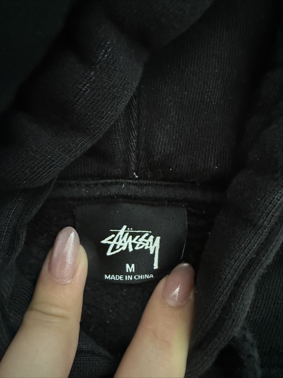 black stussy hoodie - photo 3