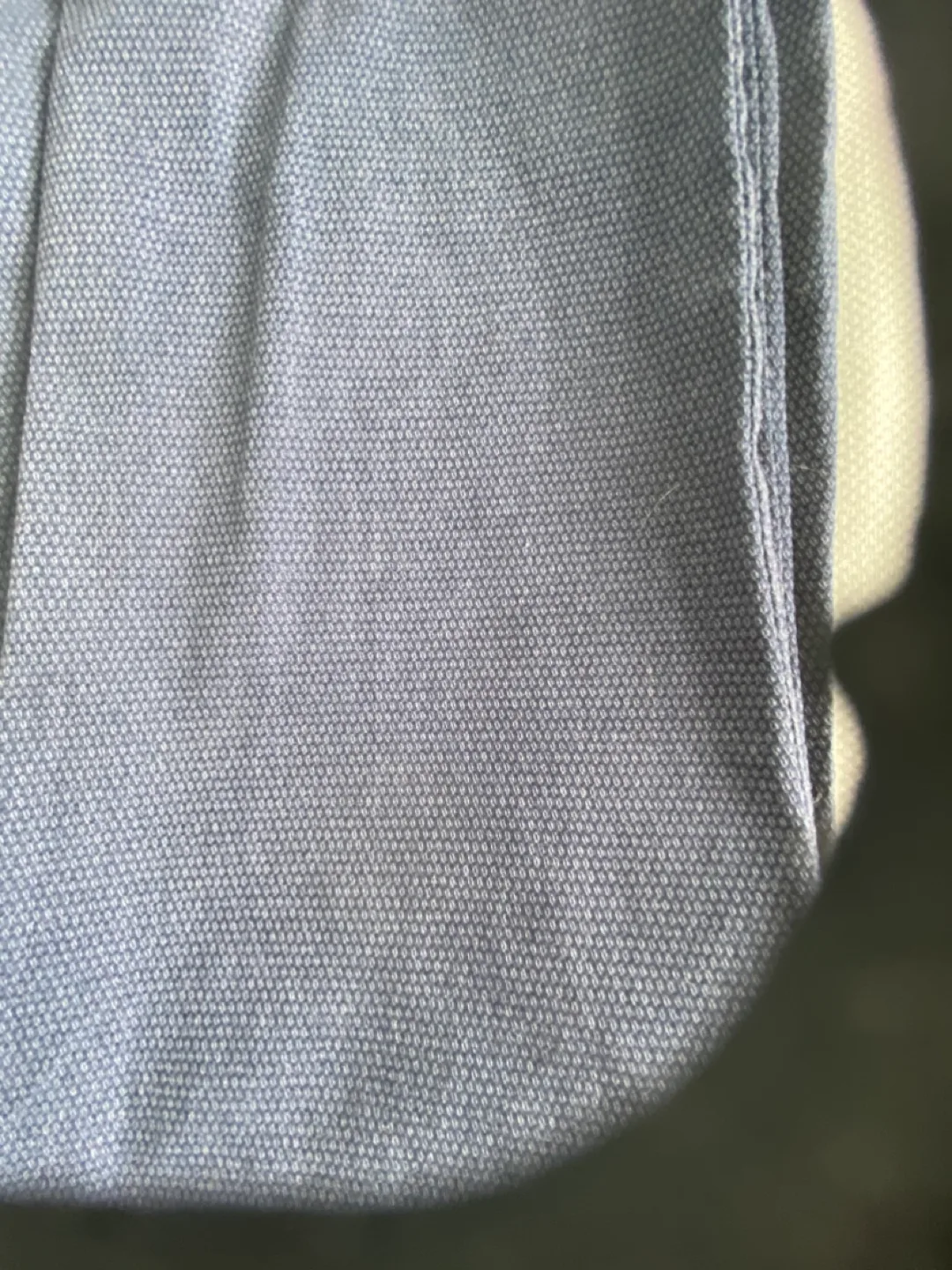 Massimo Dutti Blue Cotton Textured Pants image indicator(3)