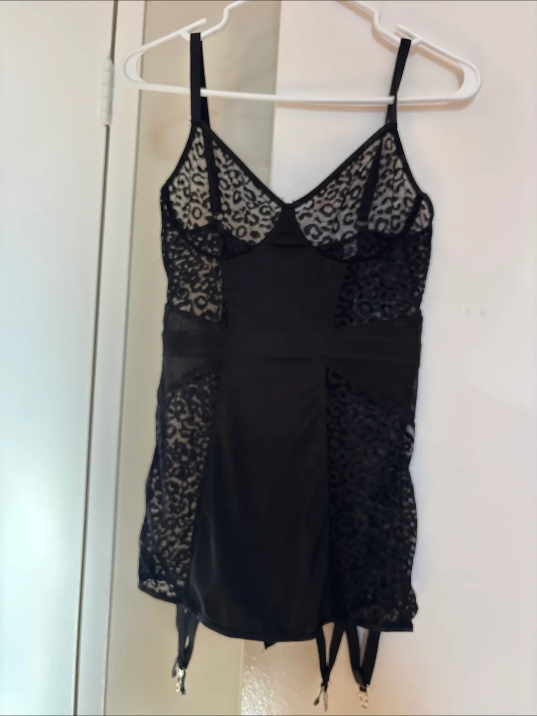 Coquette Black Bodysuit - Size S thumbnail