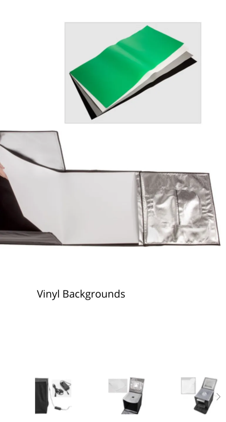 LED Light Tent (17") for Photo Shoot image indicator(6)