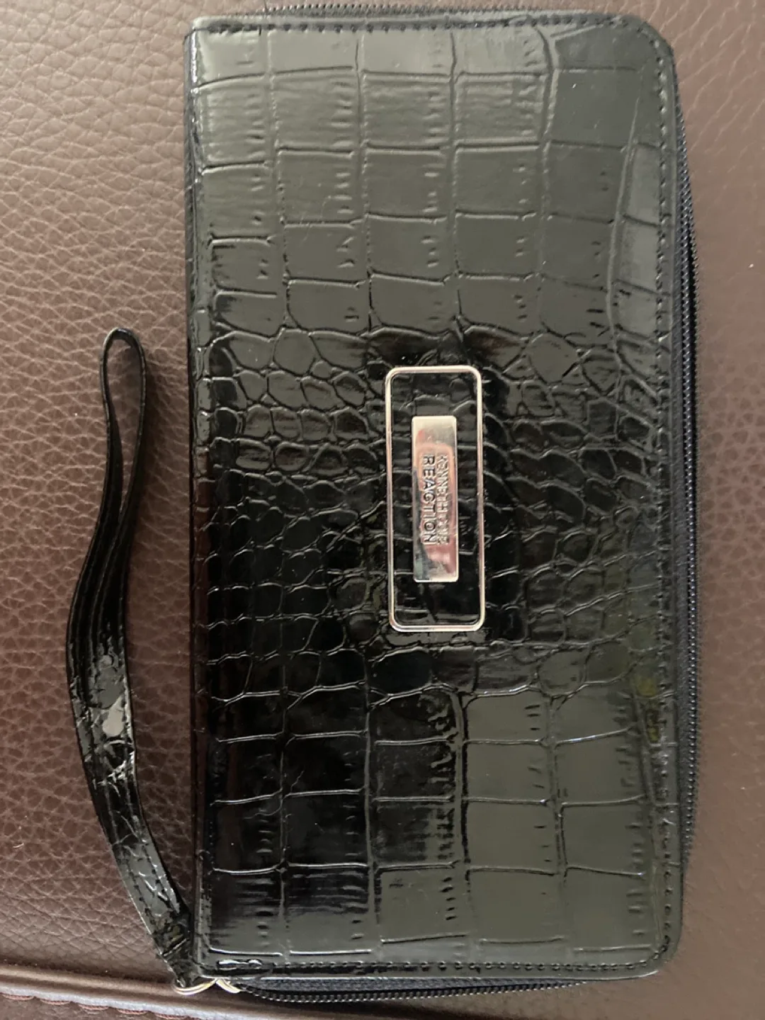 REACTION Kenneth Cole Black Wallet thumbnail
