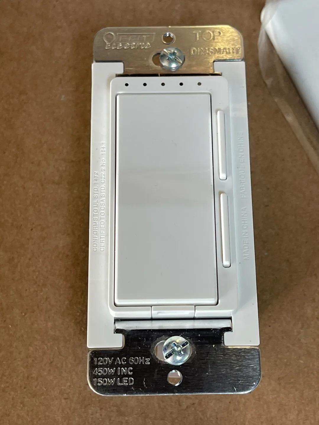 New Feit Electric Smart Dimmer 1-Pack image indicator(9)