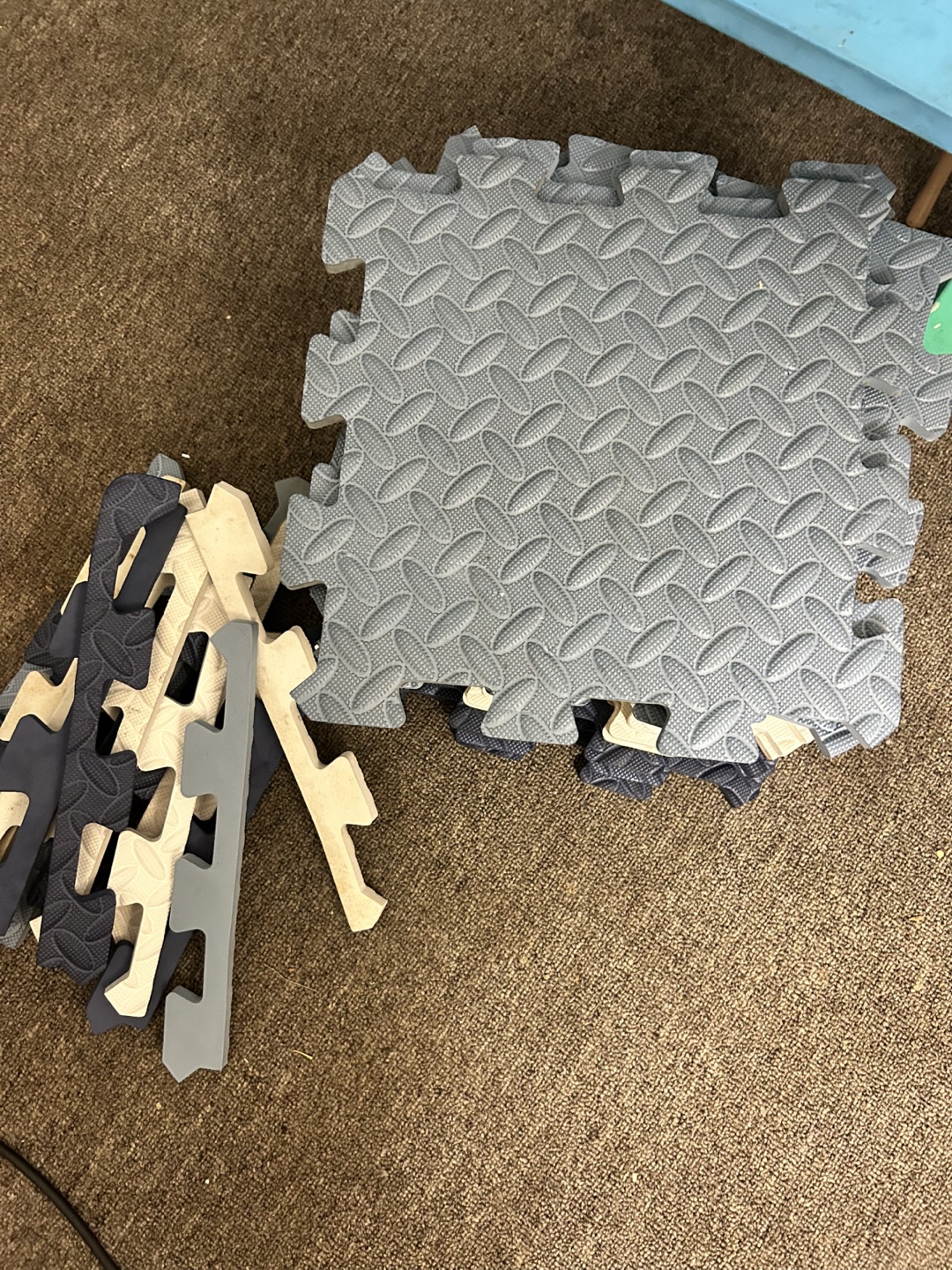 Foam Puzzle Play Mat#Freecycle