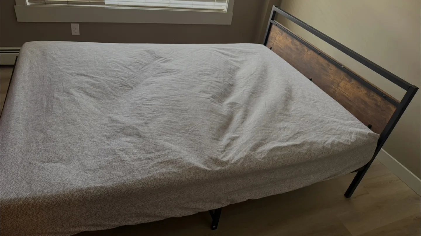Queen Size bed and mattress
