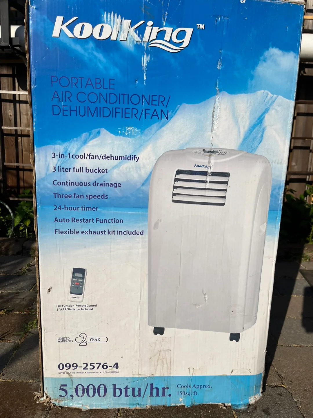 Kool King Portable Air Conditioner 5,000 BTU image indicator(2)