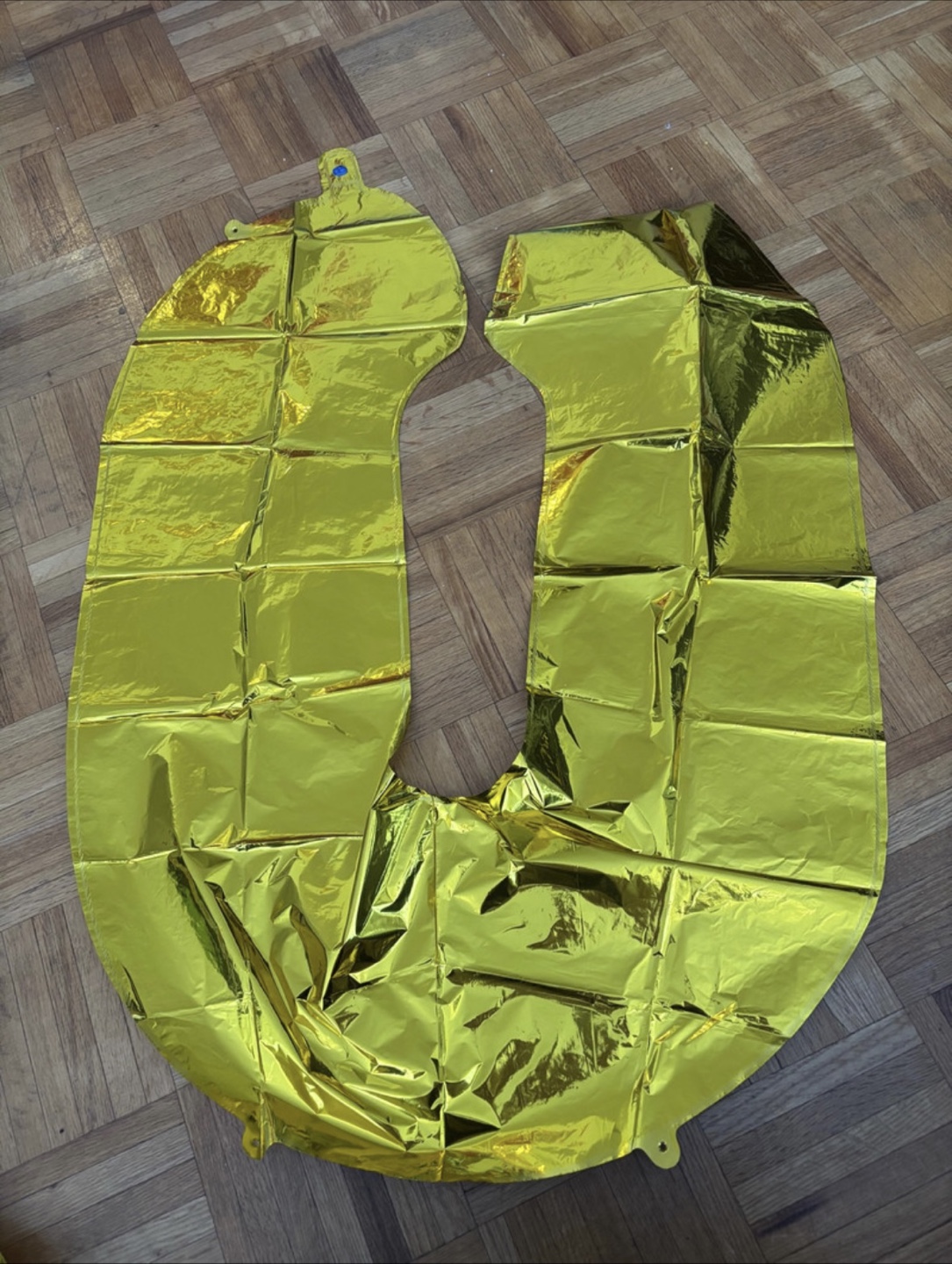 “0” Gold 40” Foil Balloon