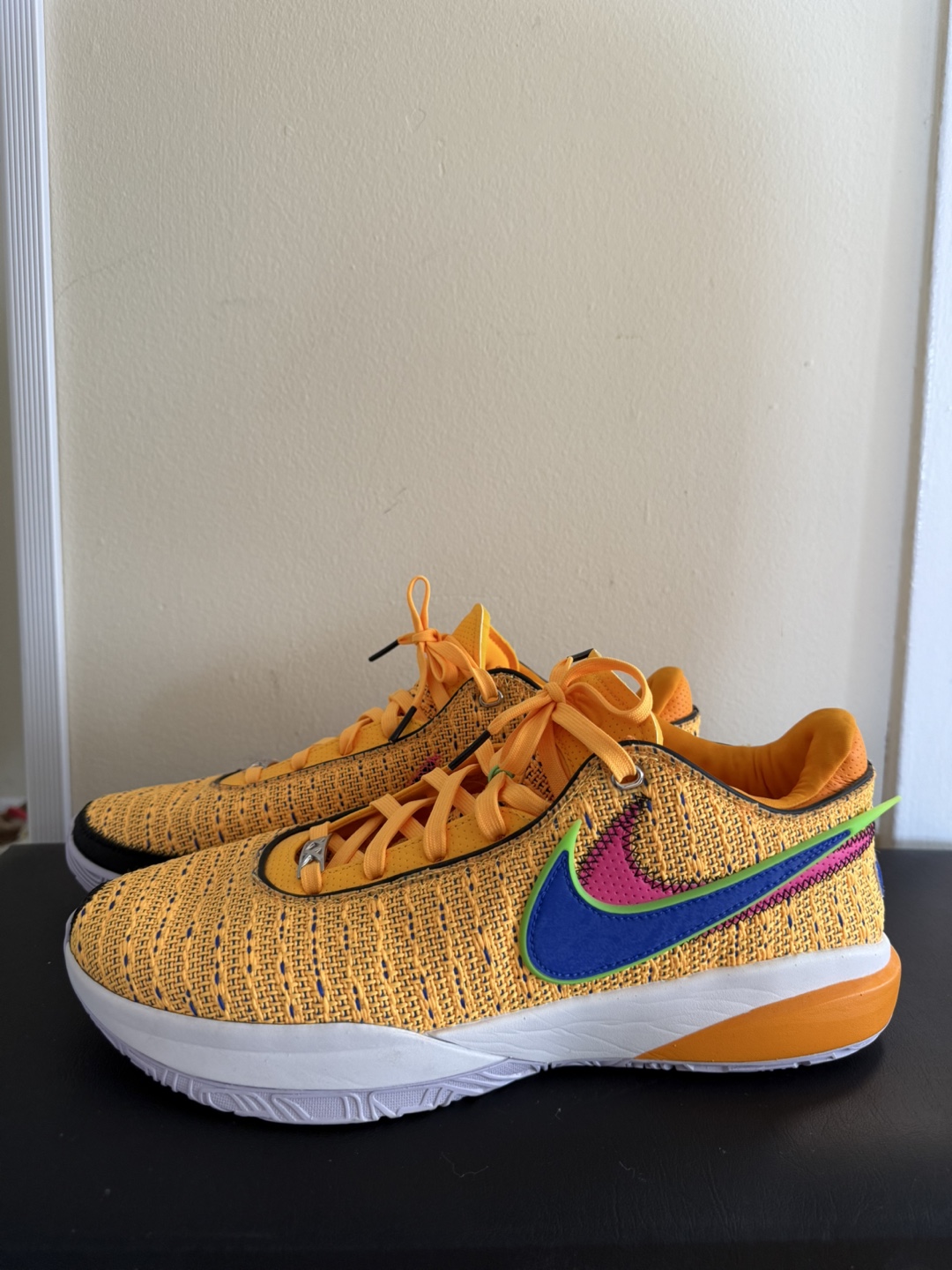 Nike LeBron XX (20) Yellow Basketball Shoes