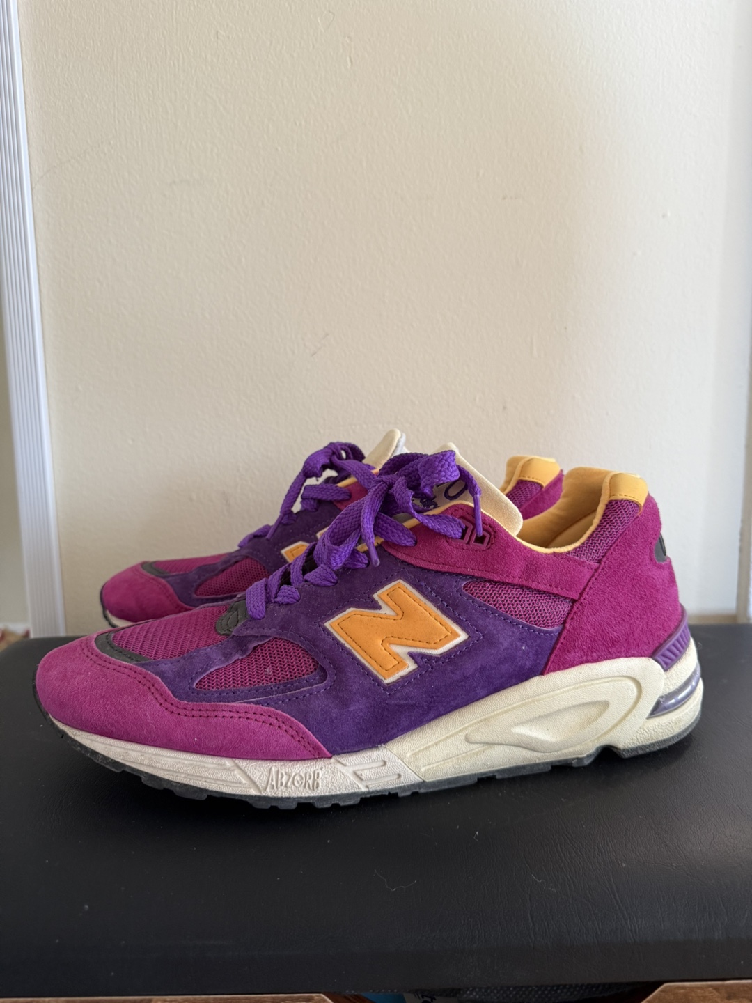New Balance 990 Purple/Pink Sneakers