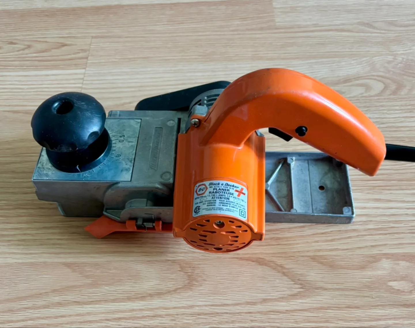 Black & Decker Planer Type D-19 image indicator(2)