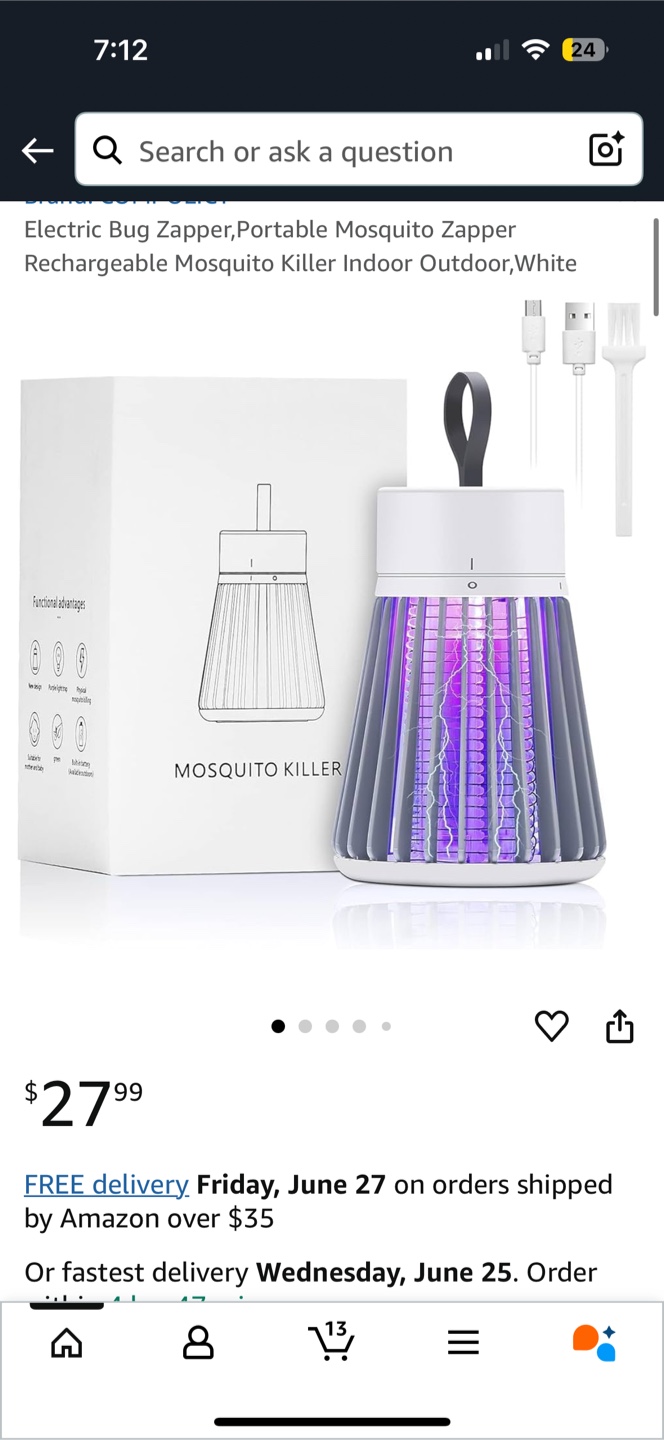 Mosquito Killer Zapper - Indoor/Outdoor - photo 2