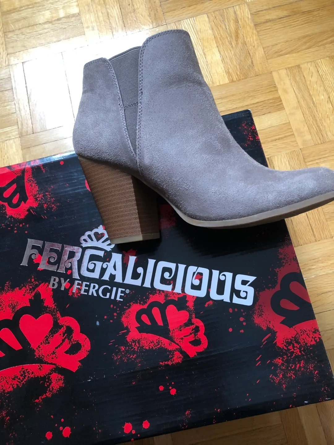 Fergalicious by Fergie Booties, Size 8.5 thumbnail