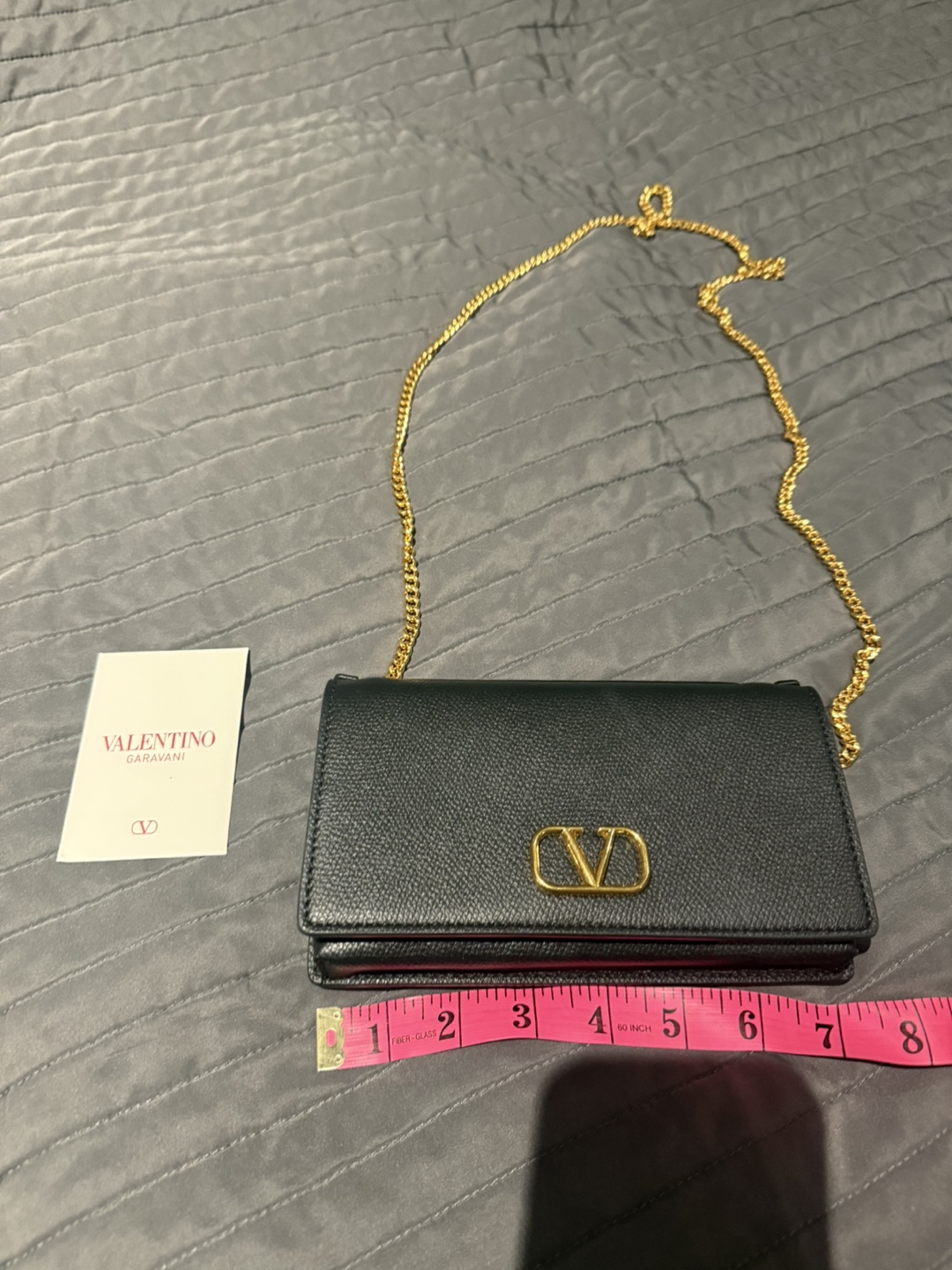 Valentino Garavani Black Wallet on Chain - photo 4