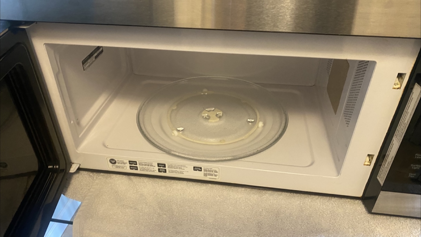 GE over the range microwave - photo 2
