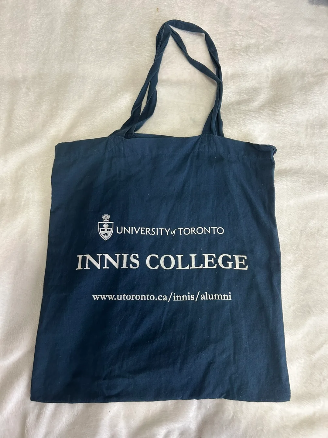 University of Toronto Tote Bag - Navy Blue thumbnail